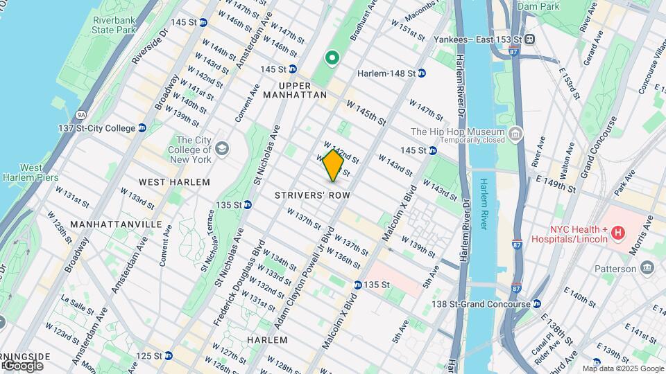 206-218 W 140th St Map and Location Details