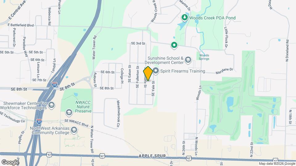 609 SE Hendrix St Mapa y Detalles de la Ubicación