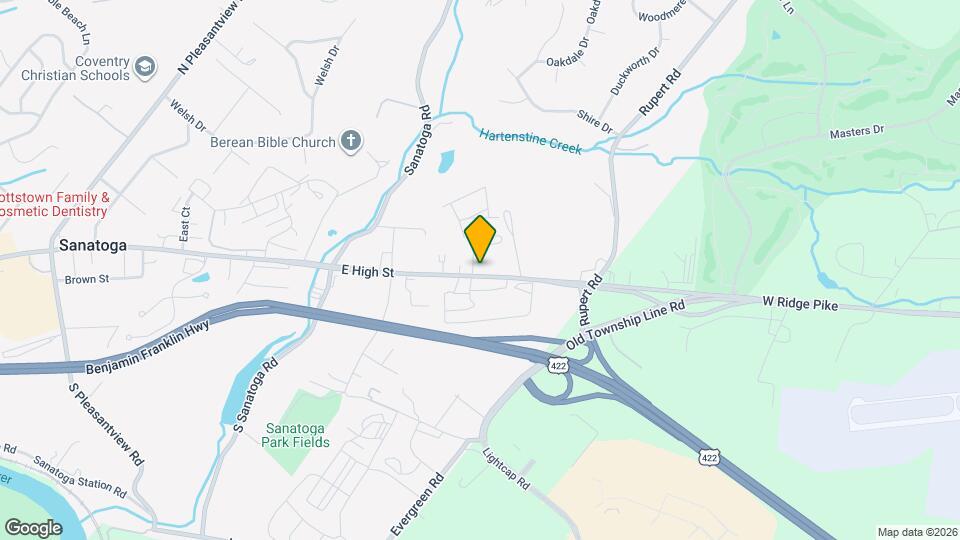 2933 E High St Map and Location Details