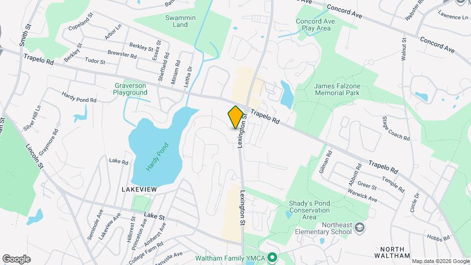 1000 Lexington St Map and Location Details