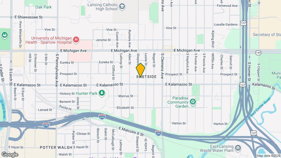 317 Shepard St Map and Location Details