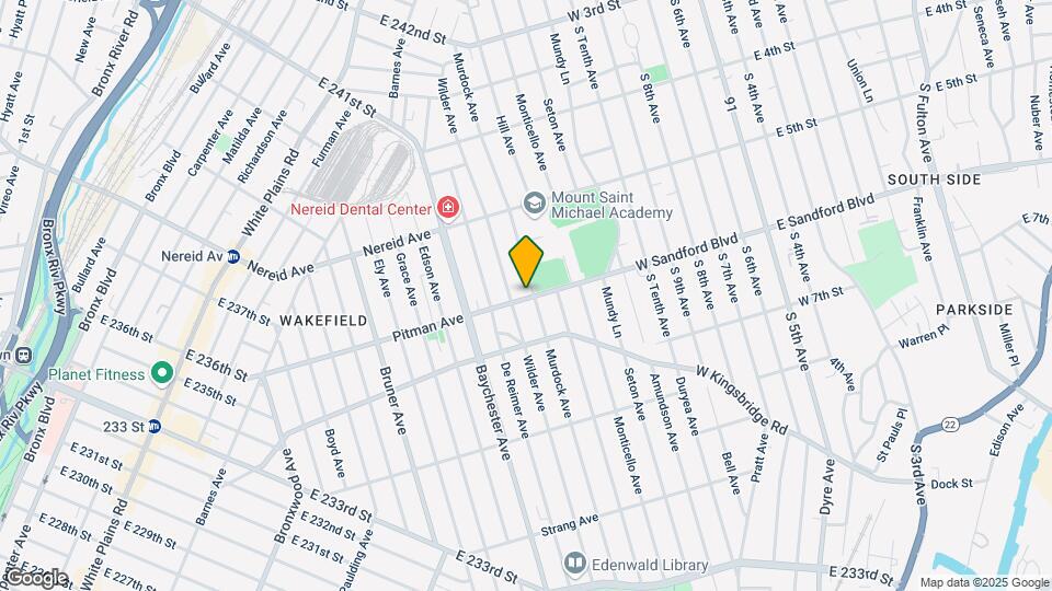 2063 Pitman Ave Map and Location Details