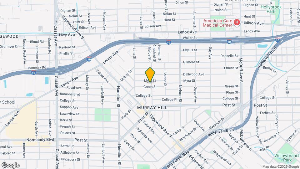 4005 Green St Map and Location Details