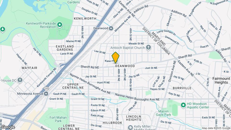 4732 Sheriff Rd NE Map and Location Details