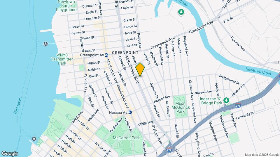 159 Newel St-Unit -4 Map and Location Details