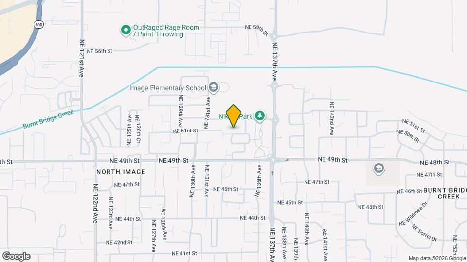 13310 NE 51st St Map and Location Details