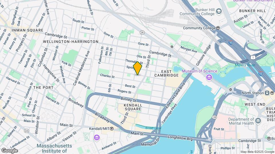 224 Hurley St, Unit 1 Map and Location Details