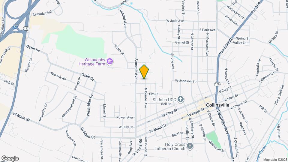 503 N Combs Ave Map and Location Details