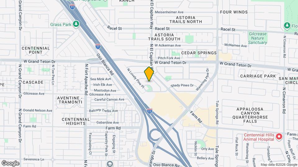 8800 Happy Pines Ave Map and Location Details