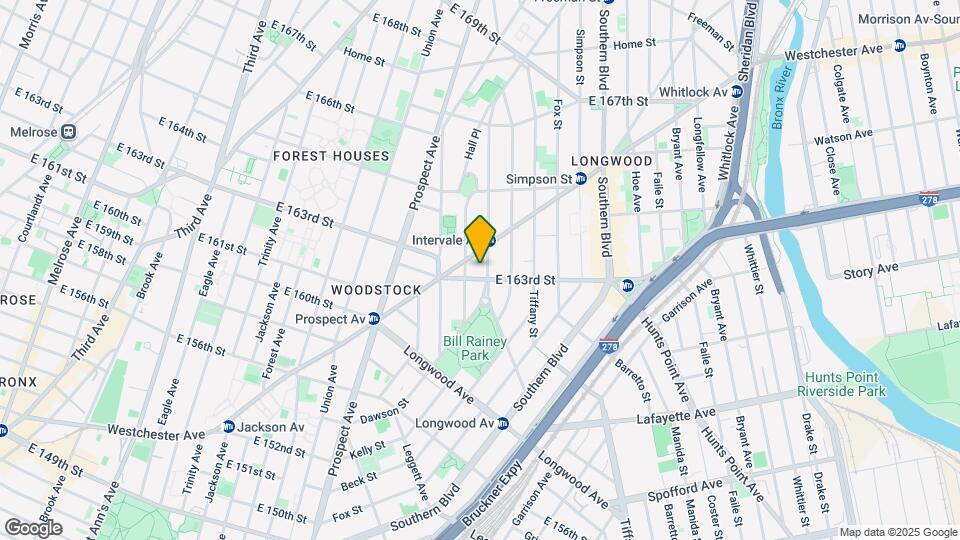 941-945 Intervale Ave Map and Location Details