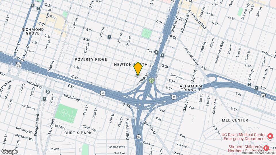 2729 U St, Unit 102 Map and Location Details