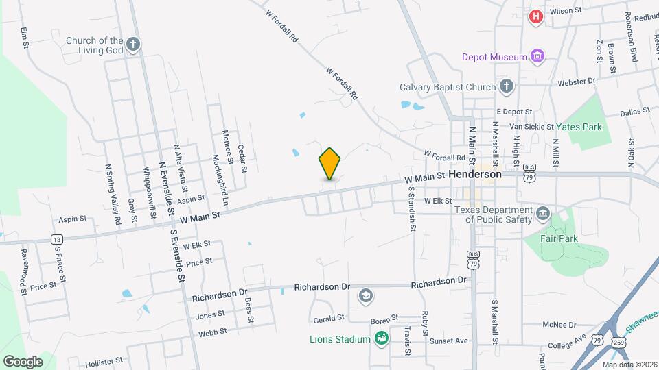 714 W Main St Mapa y Detalles de la Ubicación