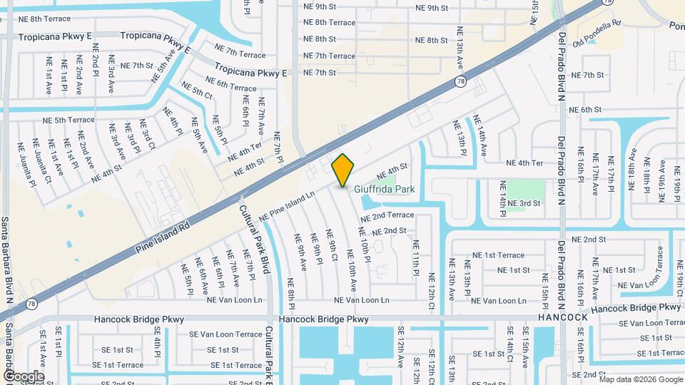 246 NE 10th Pl Map and Location Details