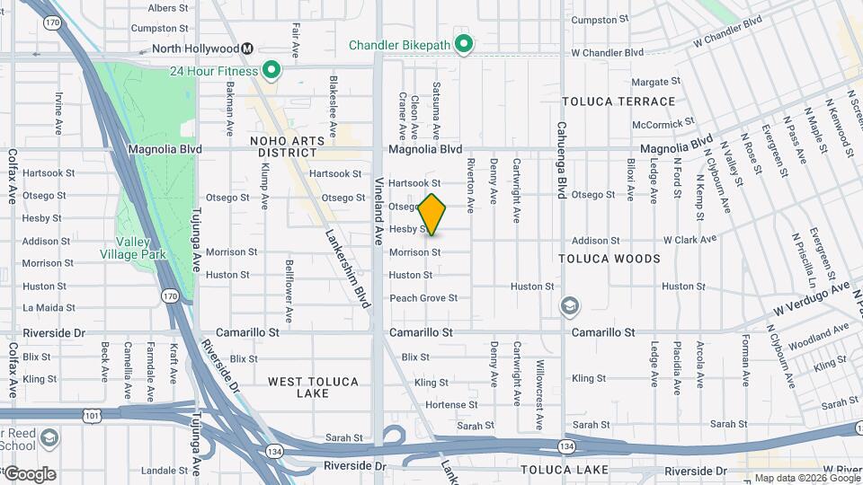 11152-11154 Morrison St Map and Location Details