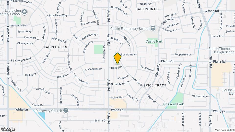 6112 Herb Way Mapa y Detalles de la Ubicación