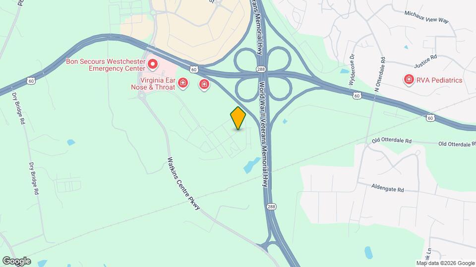 Hamlet Watkins Centre - Homes & Townhomes for Rent Map and Location Details