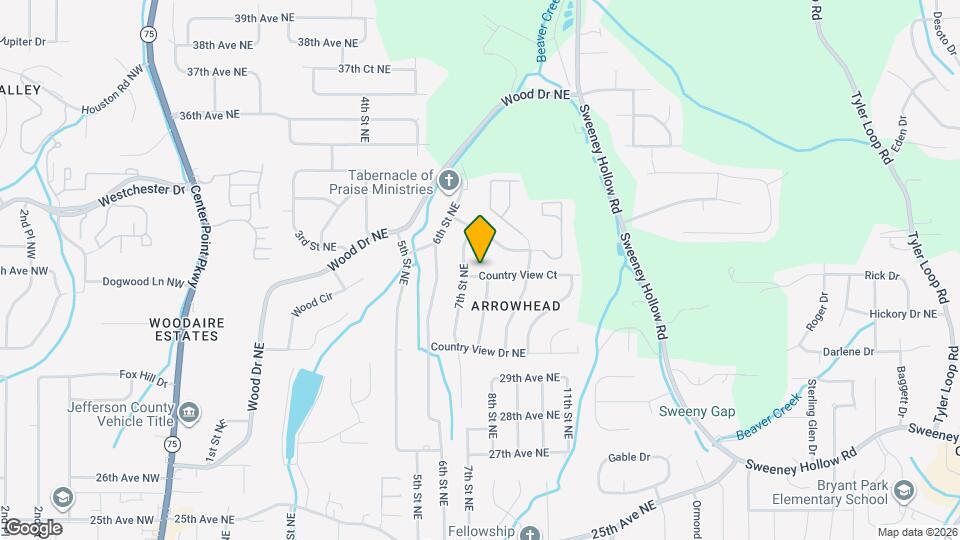 708 Country View Ct Map and Location Details