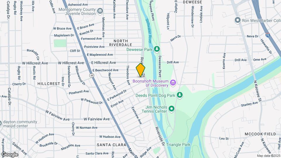 246 Basswood Ave Map and Location Details