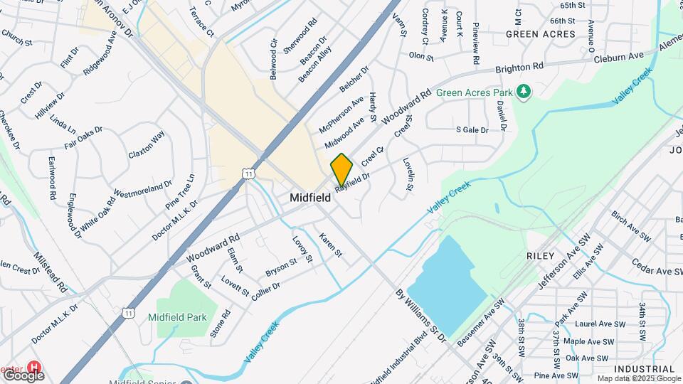 1433 Rayfield Dr Map and Location Details