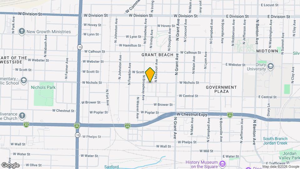914 W Nichols St Map and Location Details
