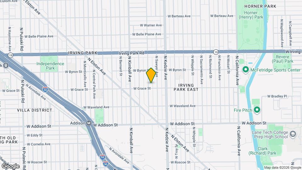 3811 N Spaulding Ave Mapa y Detalles de la Ubicación
