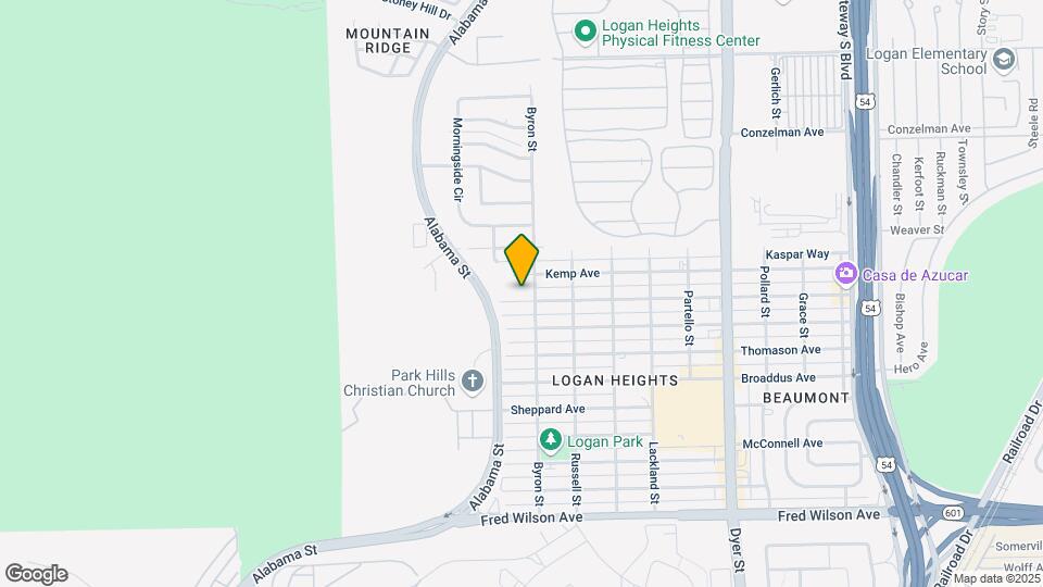 3425 Leavell Ave Mapa y Detalles de la Ubicación