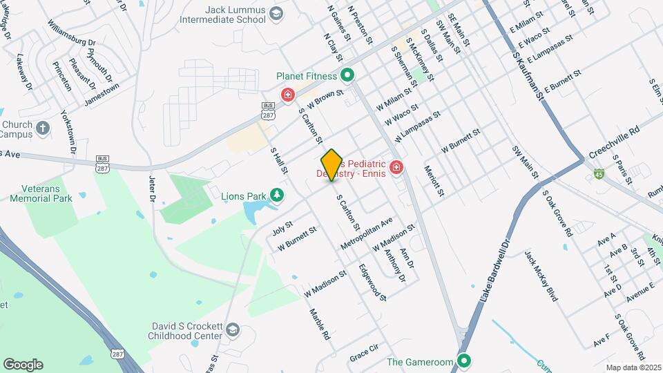 1001 W Lampasas St Map and Location Details
