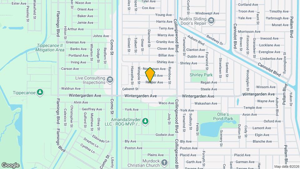 17411 Reaper Ave Map and Location Details