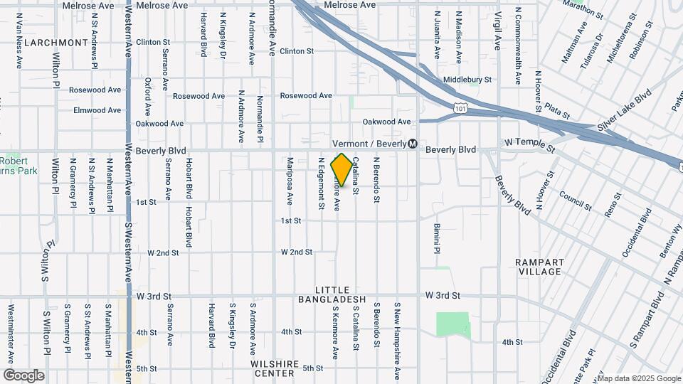 150 N Kenmore Ave Map and Location Details