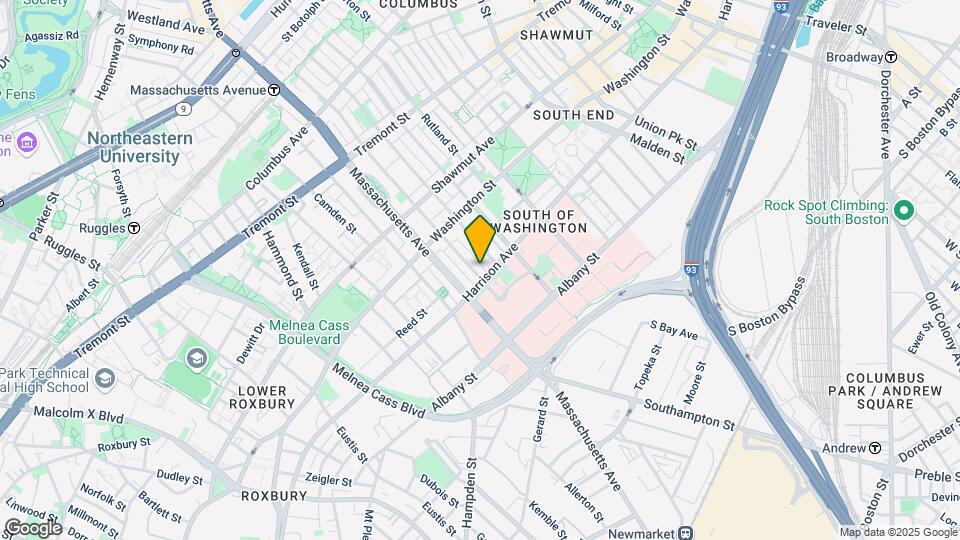 54 E Springfield St, Unit 3 Mapa y Detalles de la Ubicación
