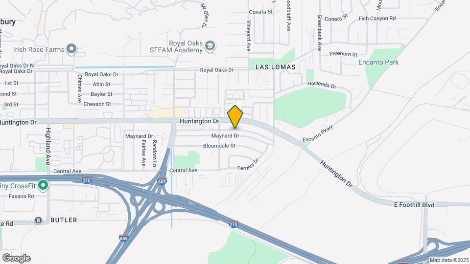 2537 Maynard Dr Map and Location Details