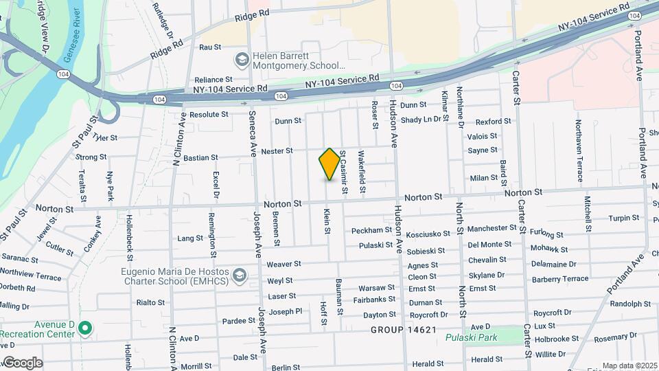 164 Klein St Map and Location Details