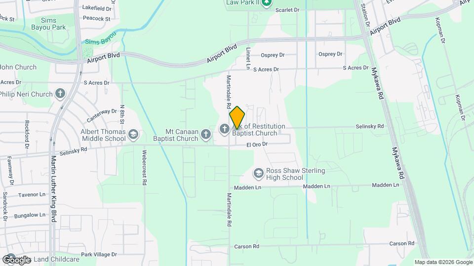 6107 El Granate Dr Map and Location Details