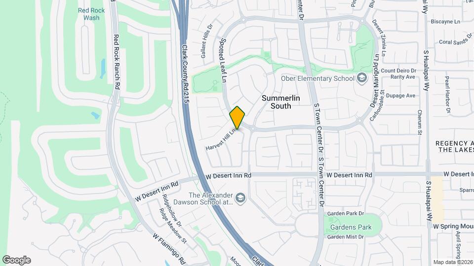 10923 Golden Birch Pl Map and Location Details