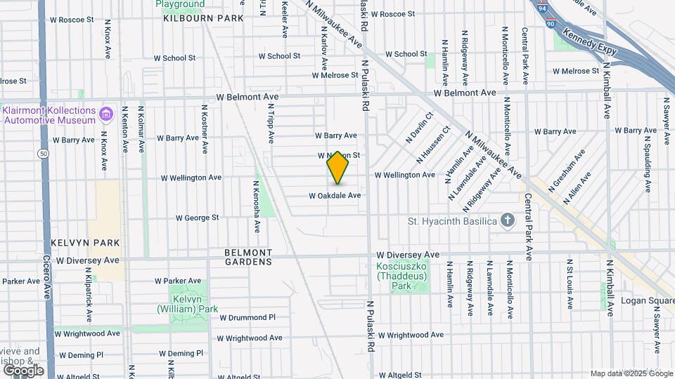 4044 W Oakdale Ave, Unit 2 Map and Location Details