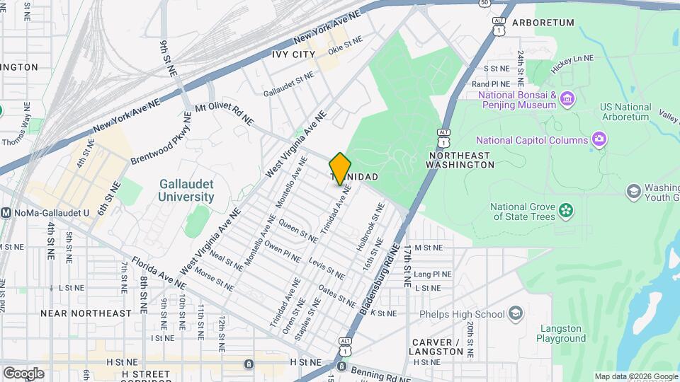 1710 Trinidad Ave NE, Unit 02 Map and Location Details