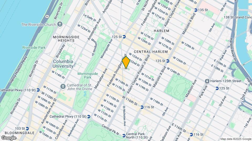 237 W 120th St Map and Location Details
