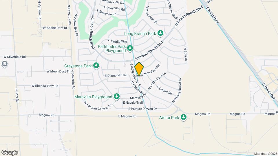 649 E Canyon Rock Rd Mapa y Detalles de la Ubicación
