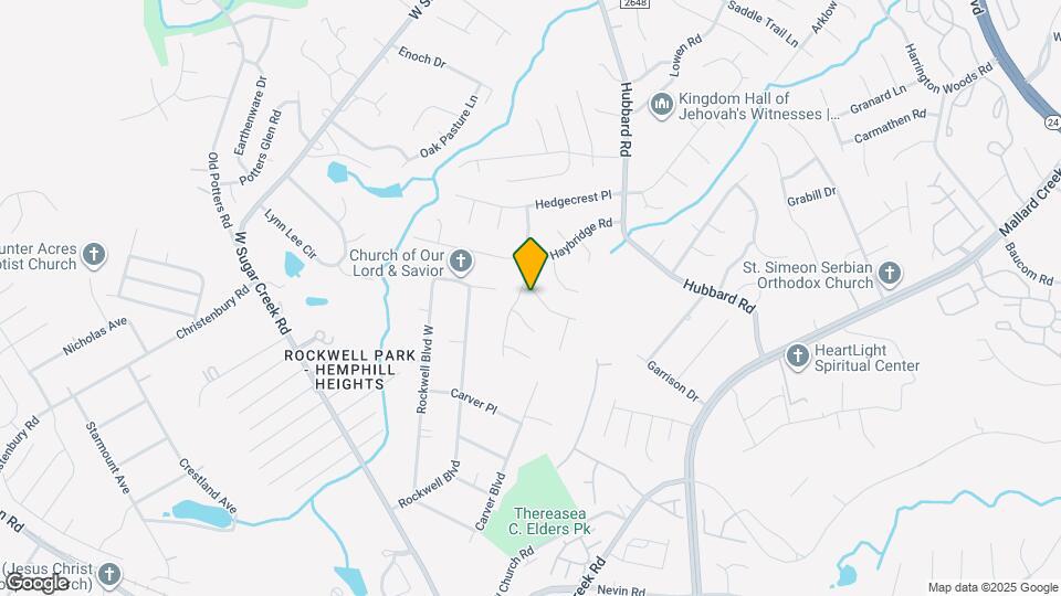 5316 Groveton Ct Map and Location Details