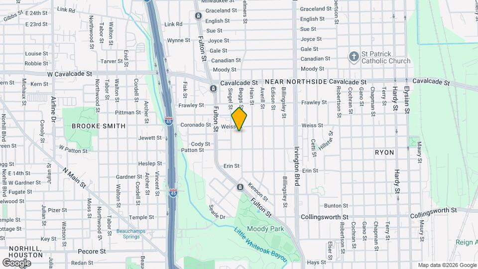 4309 Beggs St Map and Location Details