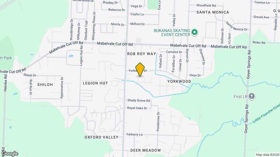 10911 Vernon Dr Map and Location Details