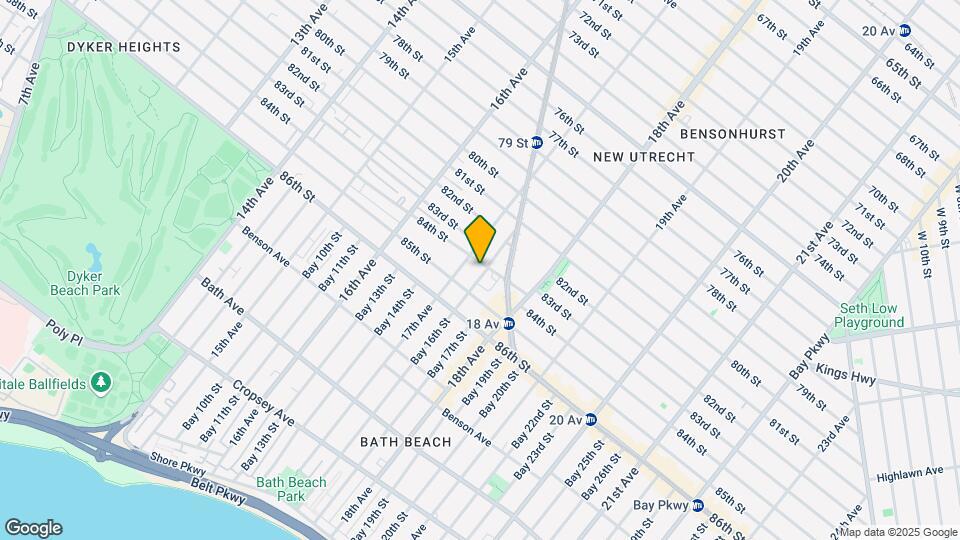 1726 84th St Map and Location Details