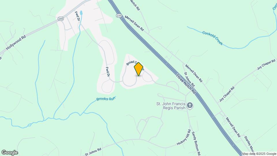 24676 Broad Creek Dr Map and Location Details