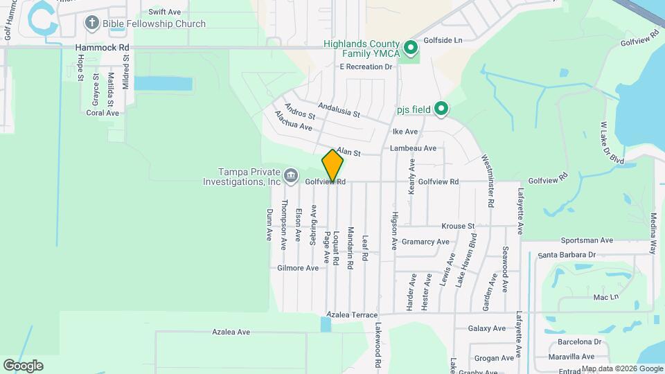 3901 Loquat Rd Map and Location Details