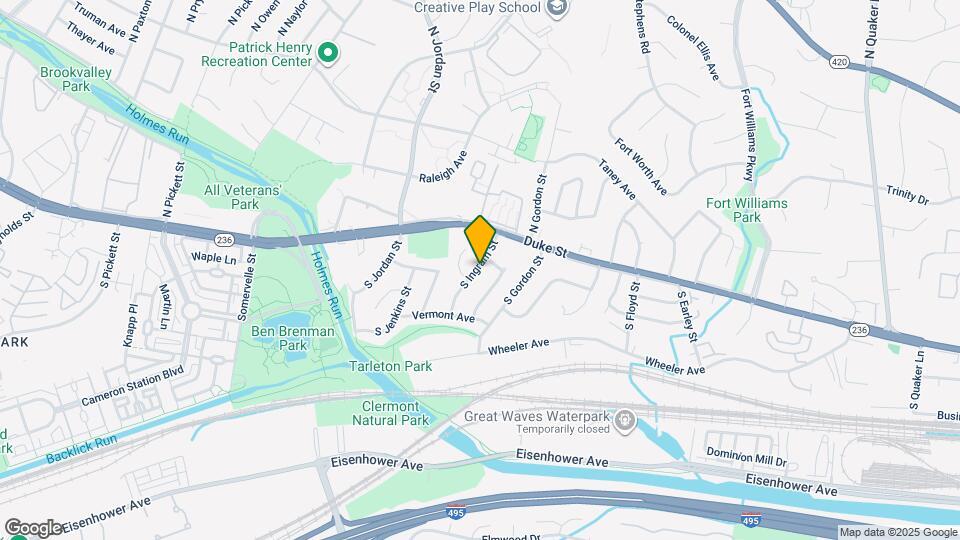 28 S Ingram St Map and Location Details