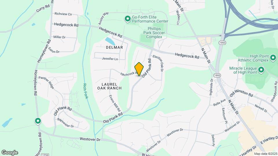 6033 Old Plank Rd Map and Location Details