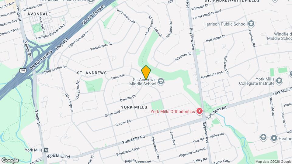 145 Fenn Ave Map and Location Details