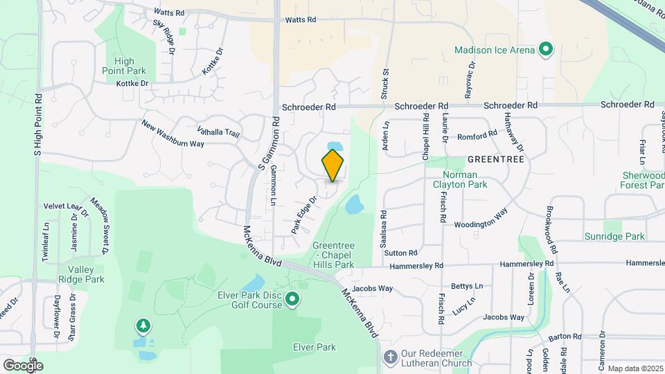 6710 Park Ridge Dr Map and Location Details