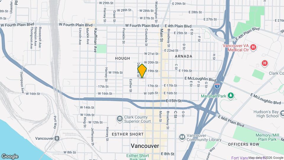 309 W McLoughlin Blvd Map and Location Details