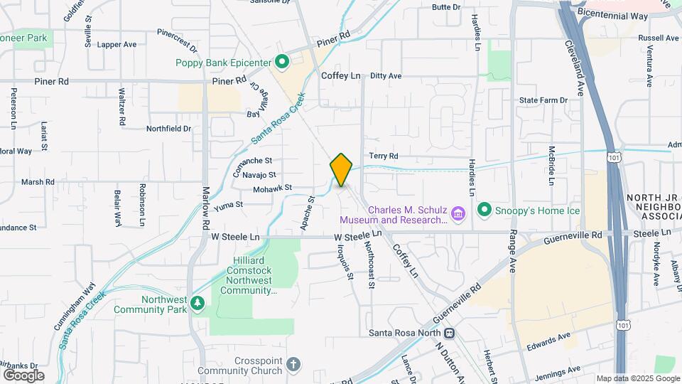2862 Apple Valley Ln Map and Location Details